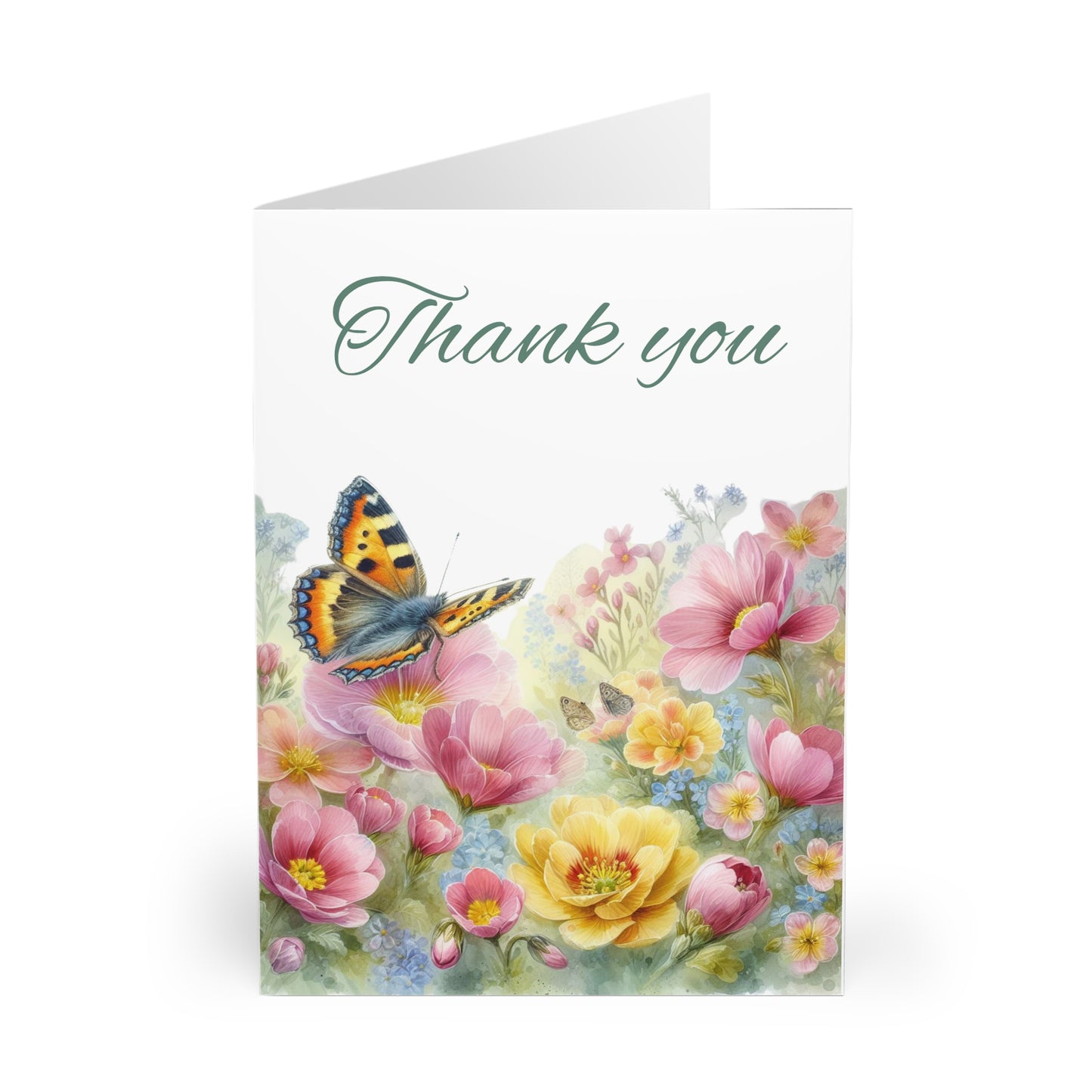 Butterfly Thank You Cards - Set of 5 - Hope Valley Home