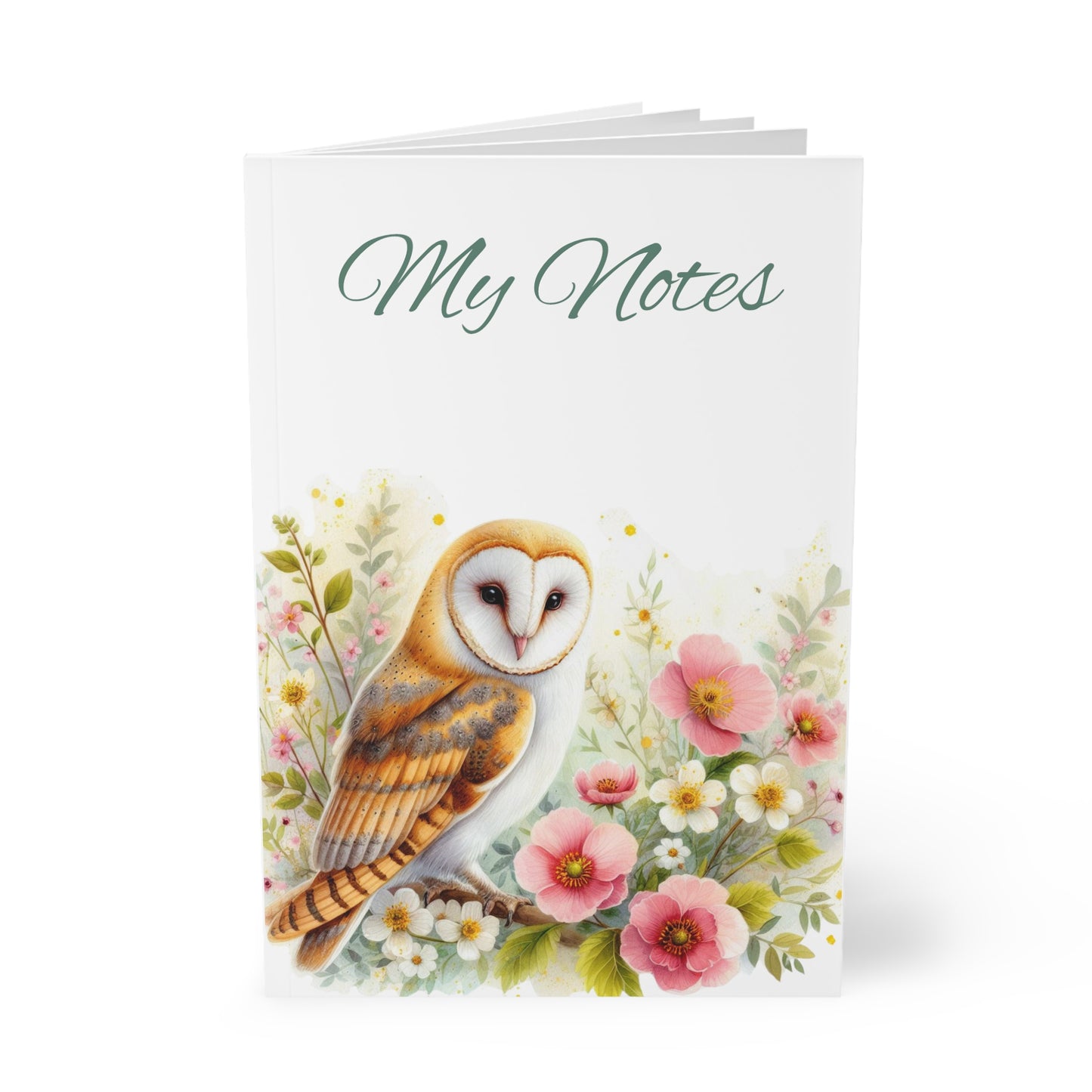 Barn Owl Softback Notebook | Stationery by Hope Valley Home - Hope Valley Home