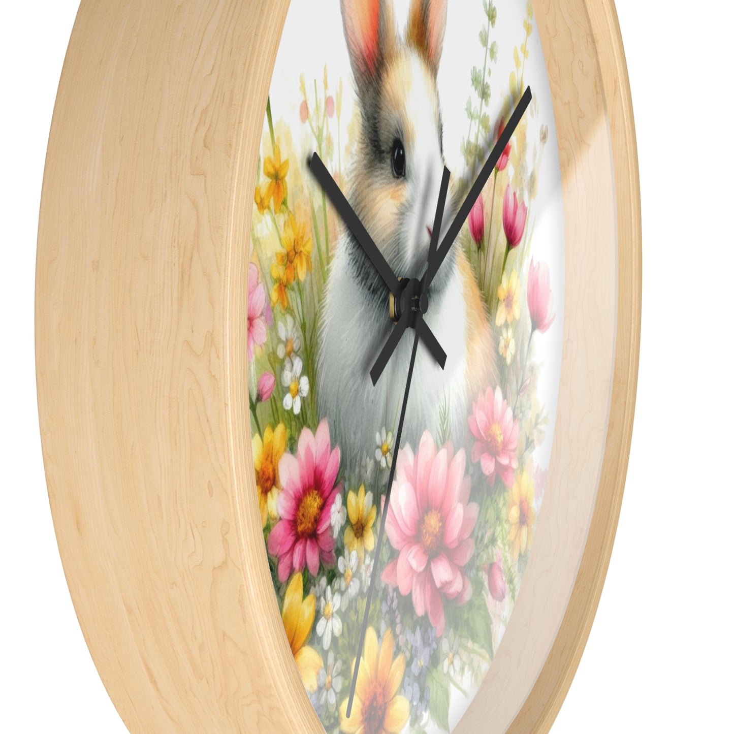 Rabbit Wall Clock | Wall Art and Giftware by Hope Valley Home - Hope Valley Home