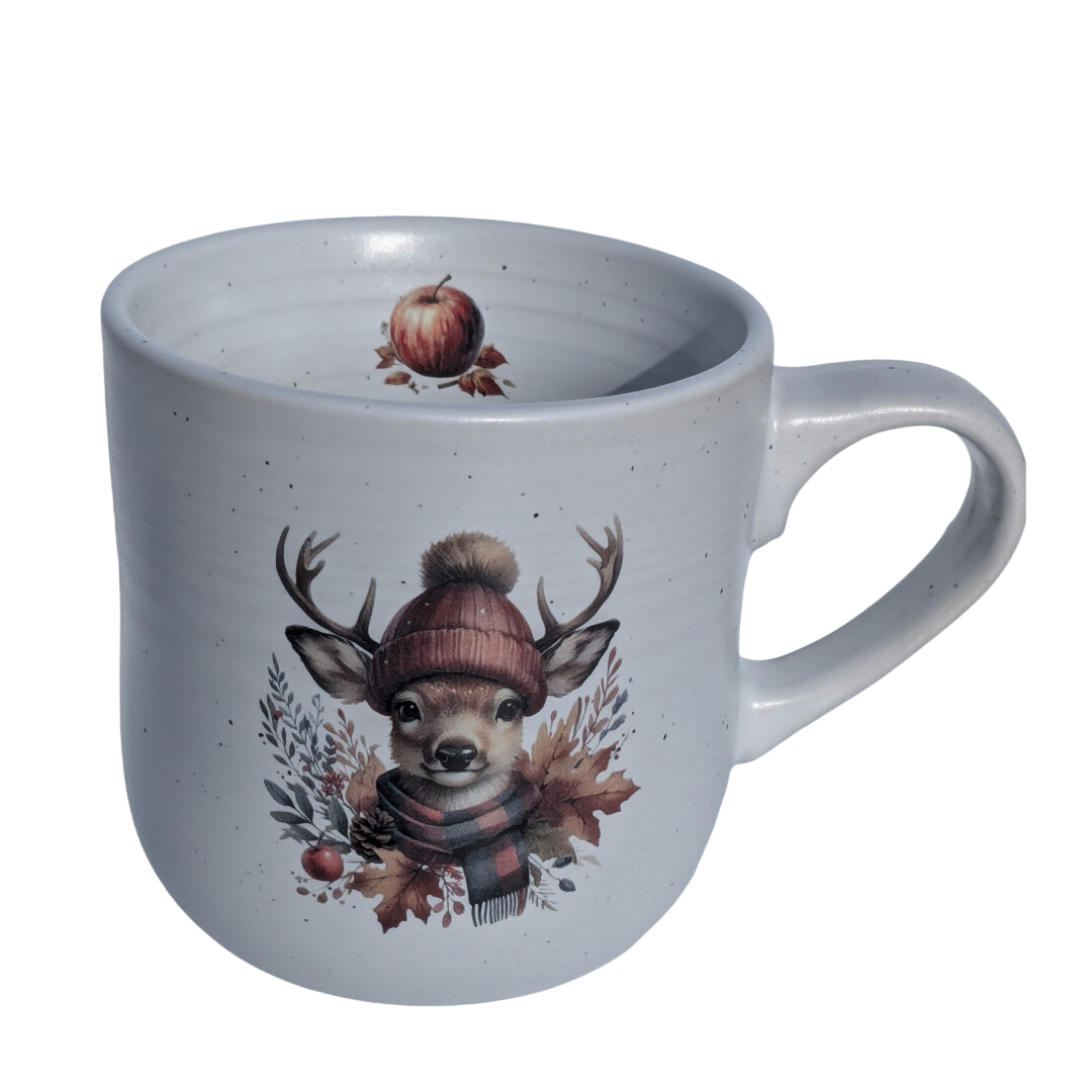 "Stay warm, my deer" Mug