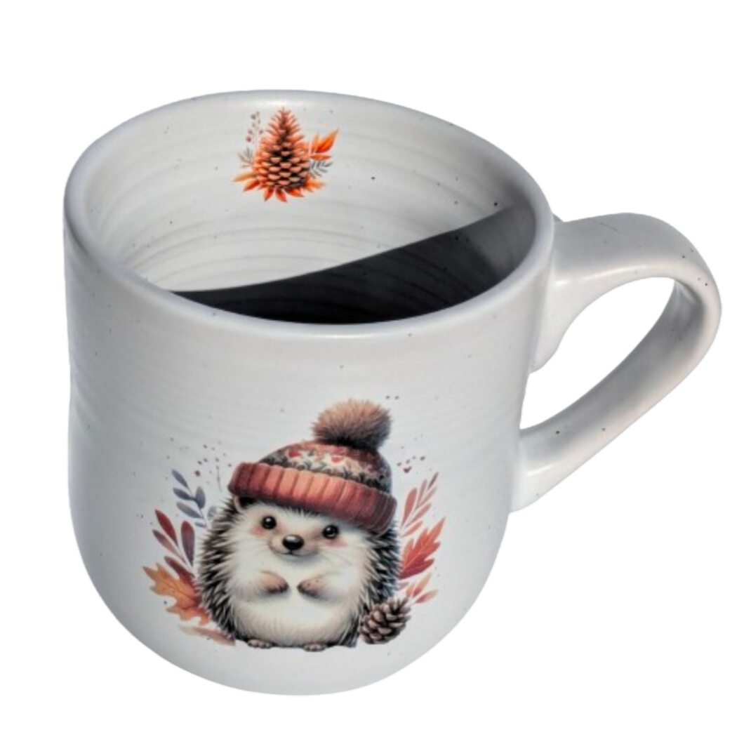 "Chilly Quills" Hedgehog Mug