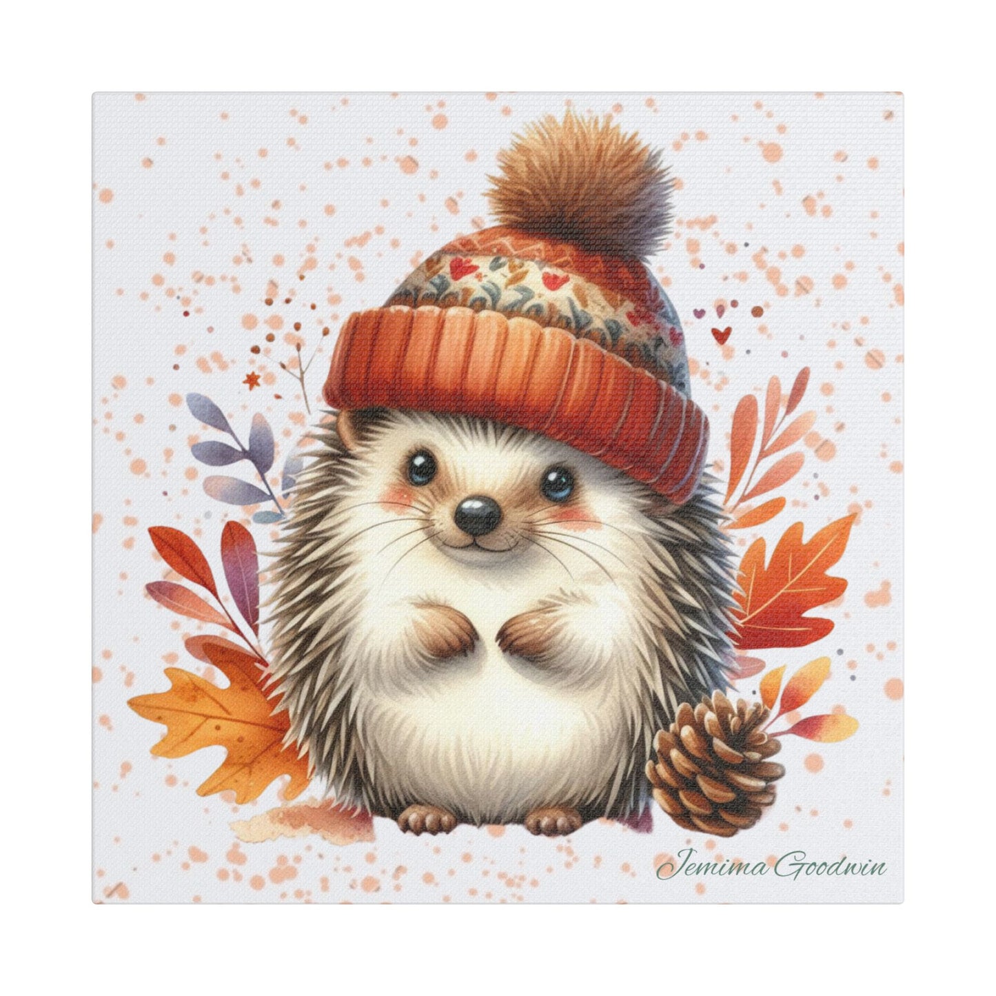 Hedgehog Canvas
