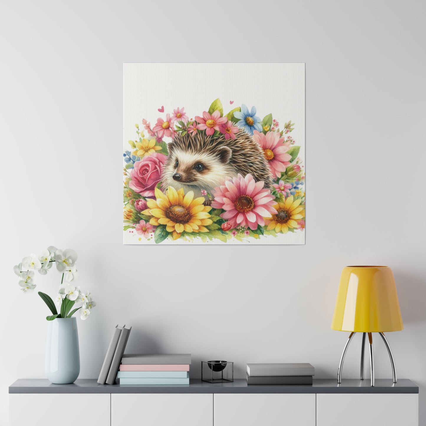 Hedgehog Canvas - Hope Valley Home