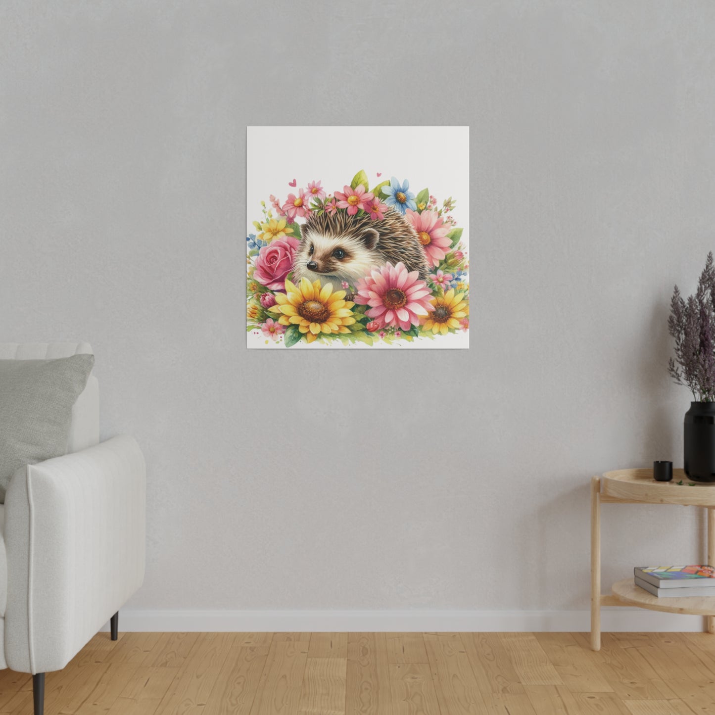 Hedgehog Canvas - Hope Valley Home