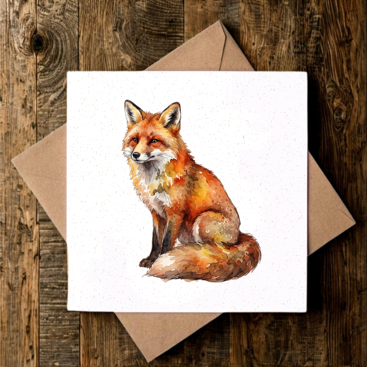 Fox Greeting Card