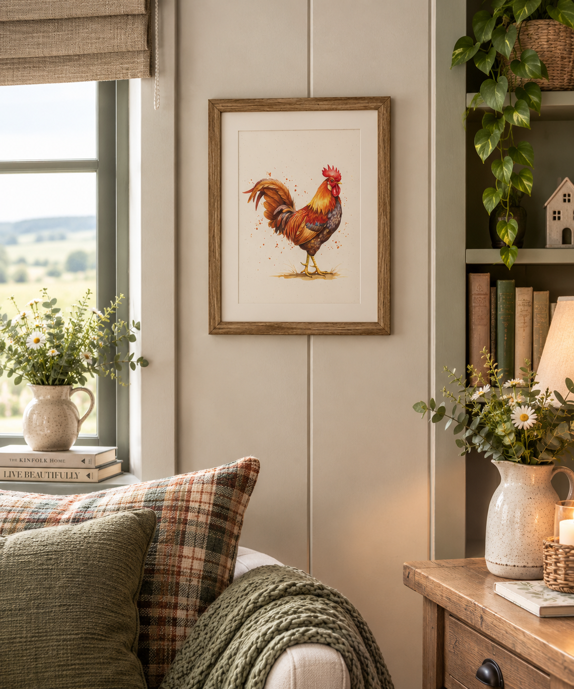 "Hector the Cockerel" Digital Print