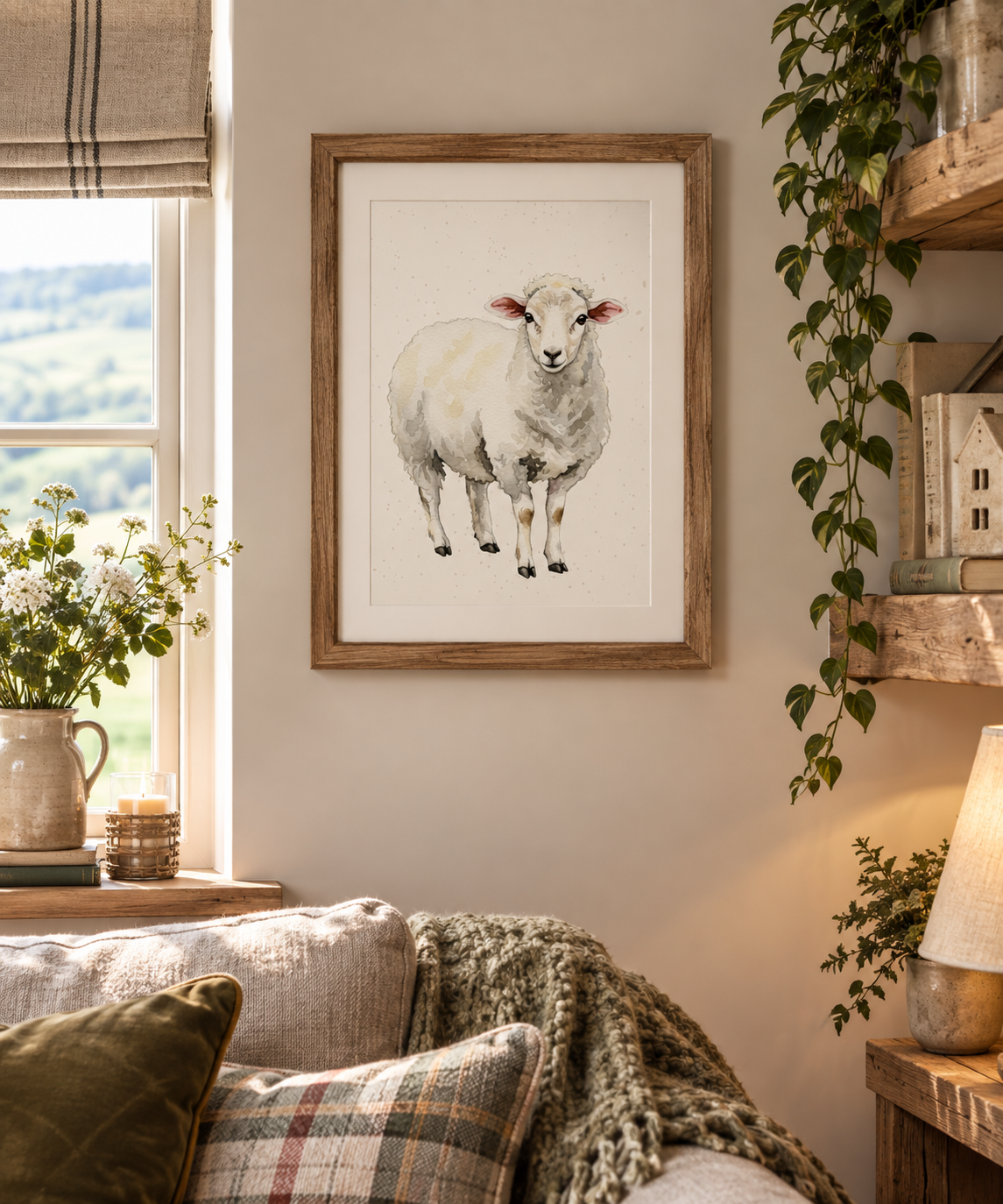 "Norma the Sheep" Digital Print
