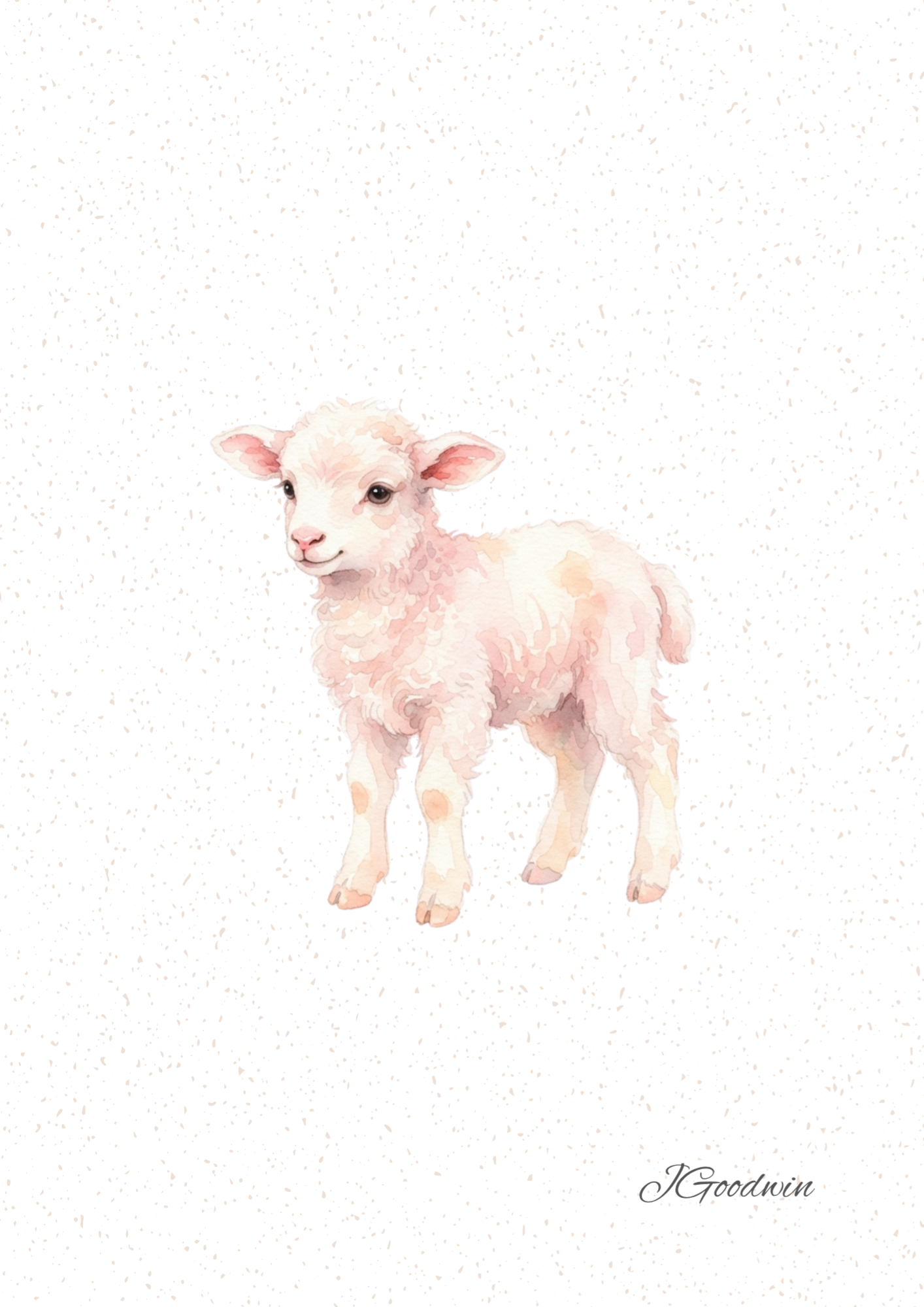 Lamb Digital Print
