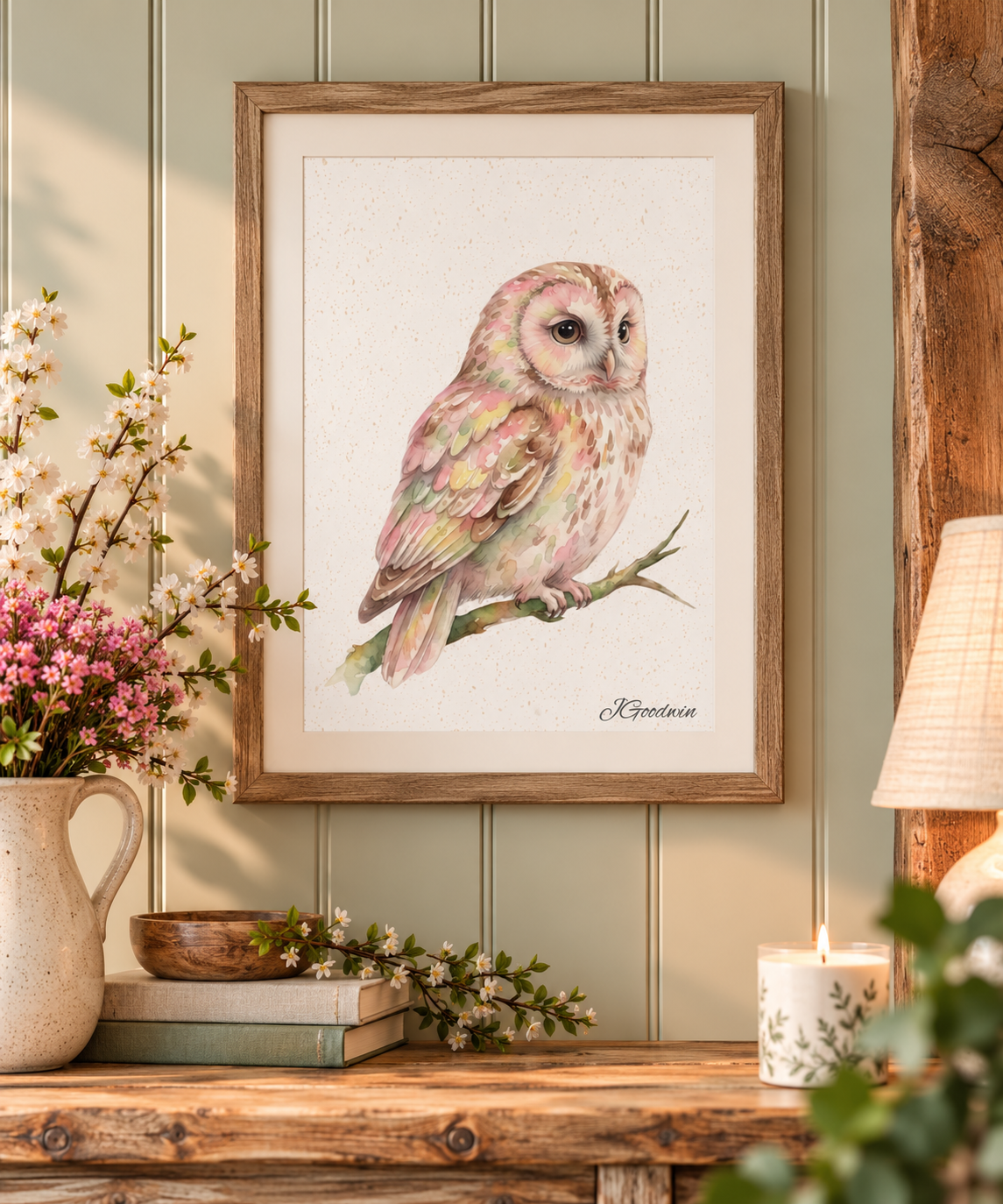 Owl Digital Print