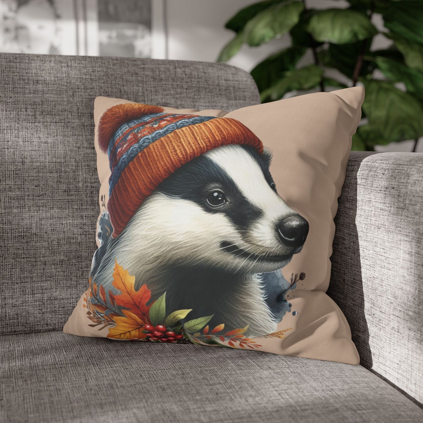 Badger Cushion Cover