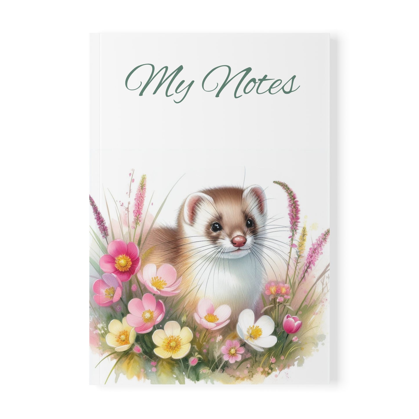 Stoat Softback Notebook | Stationery by Hope Valley Home