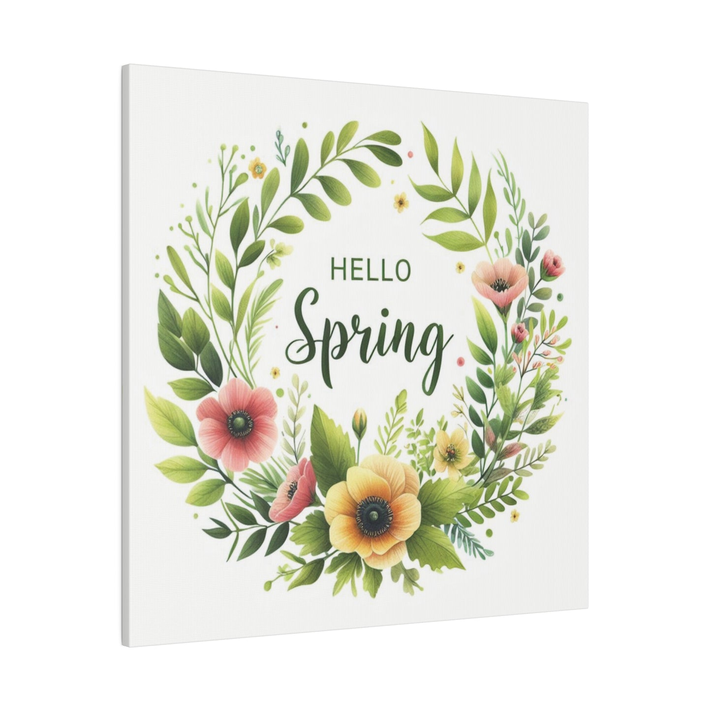 "Hello Spring" Canvas