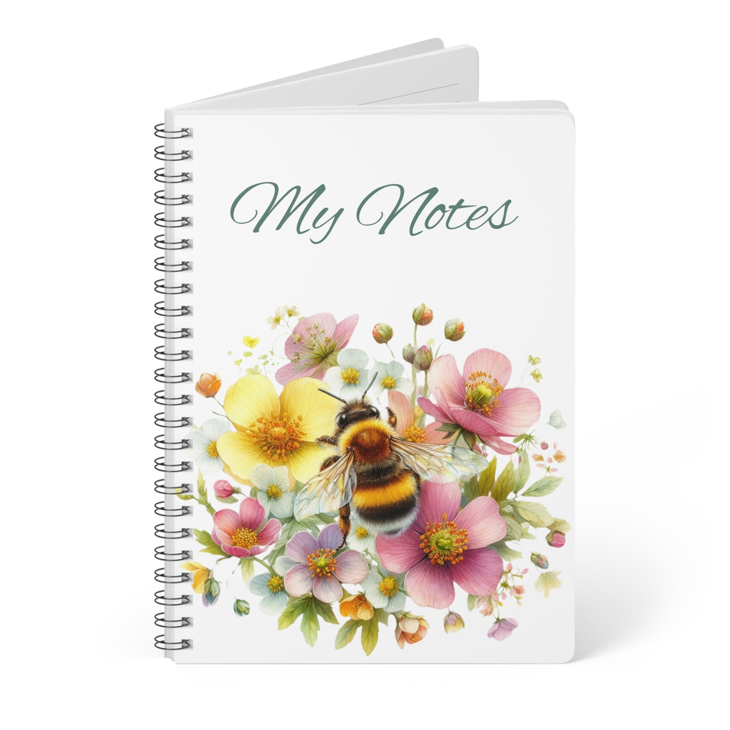 Bee Wirobound Notebook | Stationery by Hope Valley Home