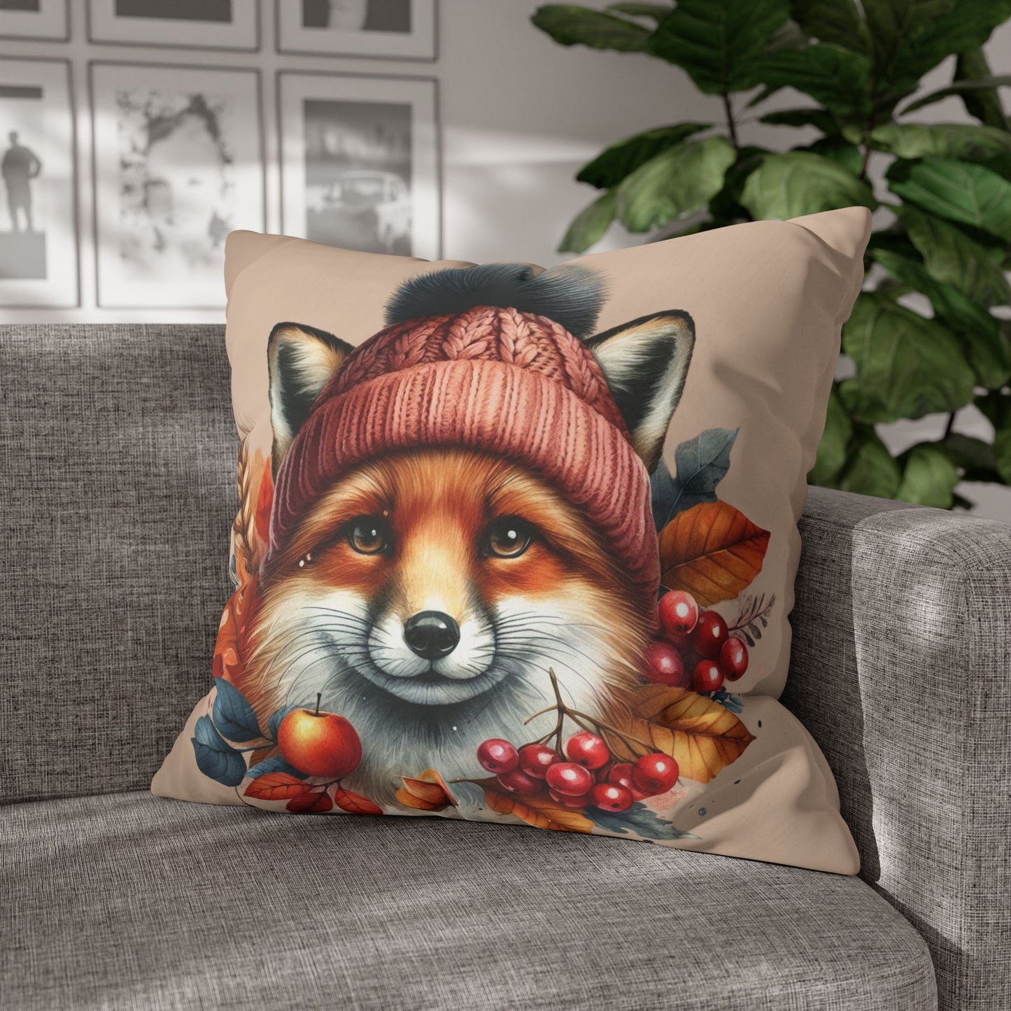 Fox Cushion Cover