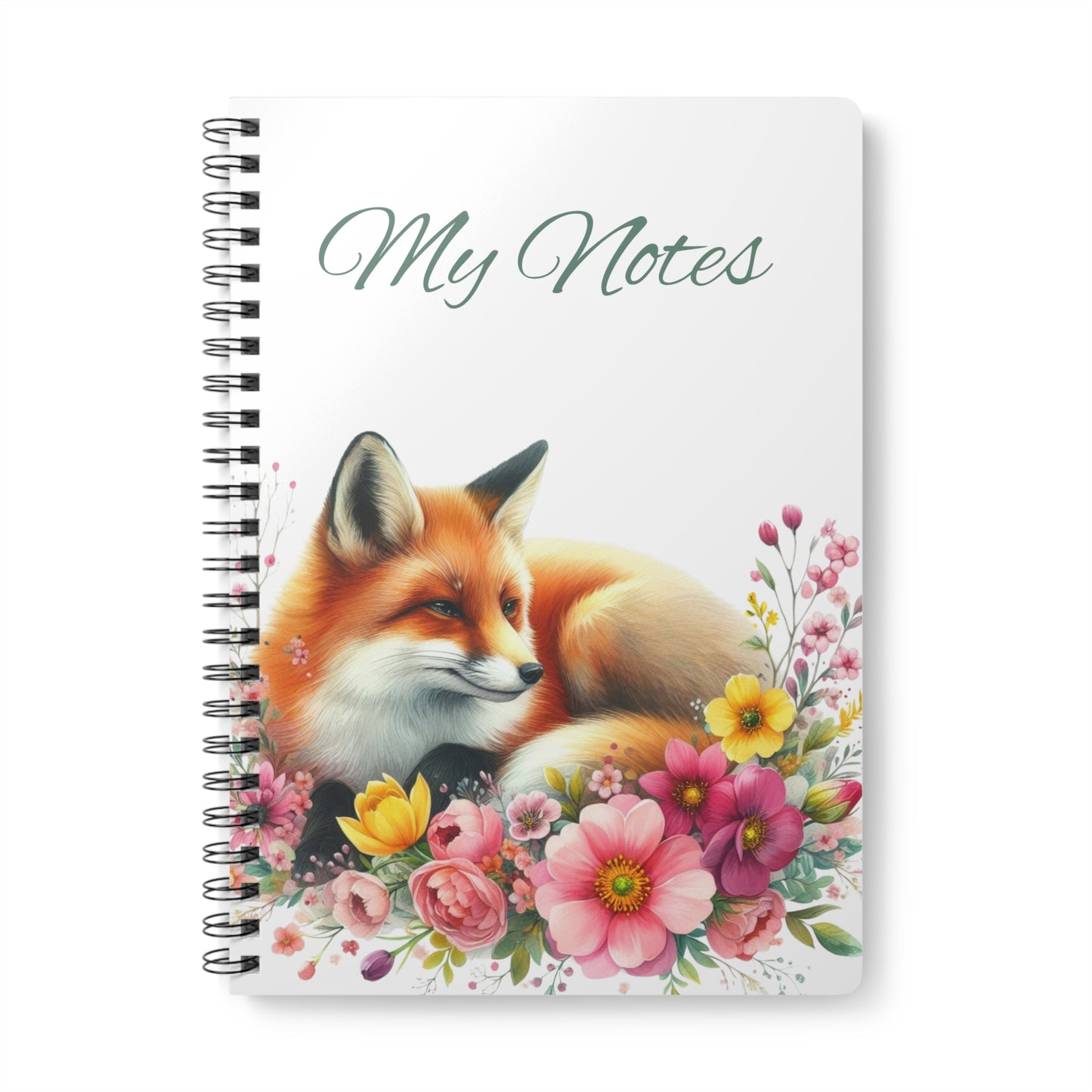 Fox Wirobound Notebook | Stationery by Hope Valley Home