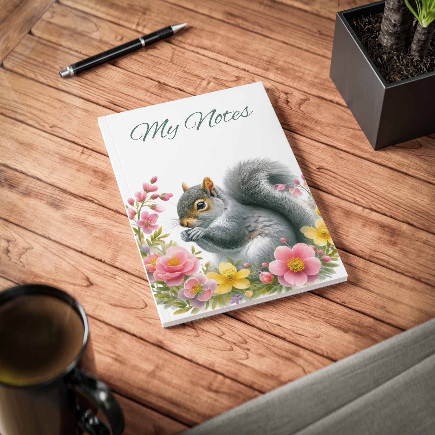 Squirrel Softback Notebook | Stationery by Hope Valley Home