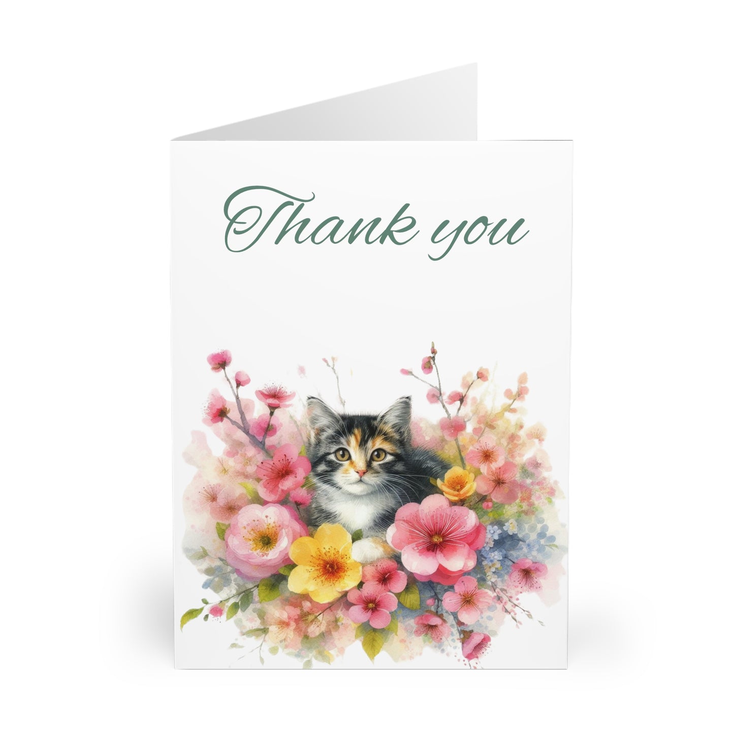 Cat Thank You Cards - Set of 5 - Hope Valley Home