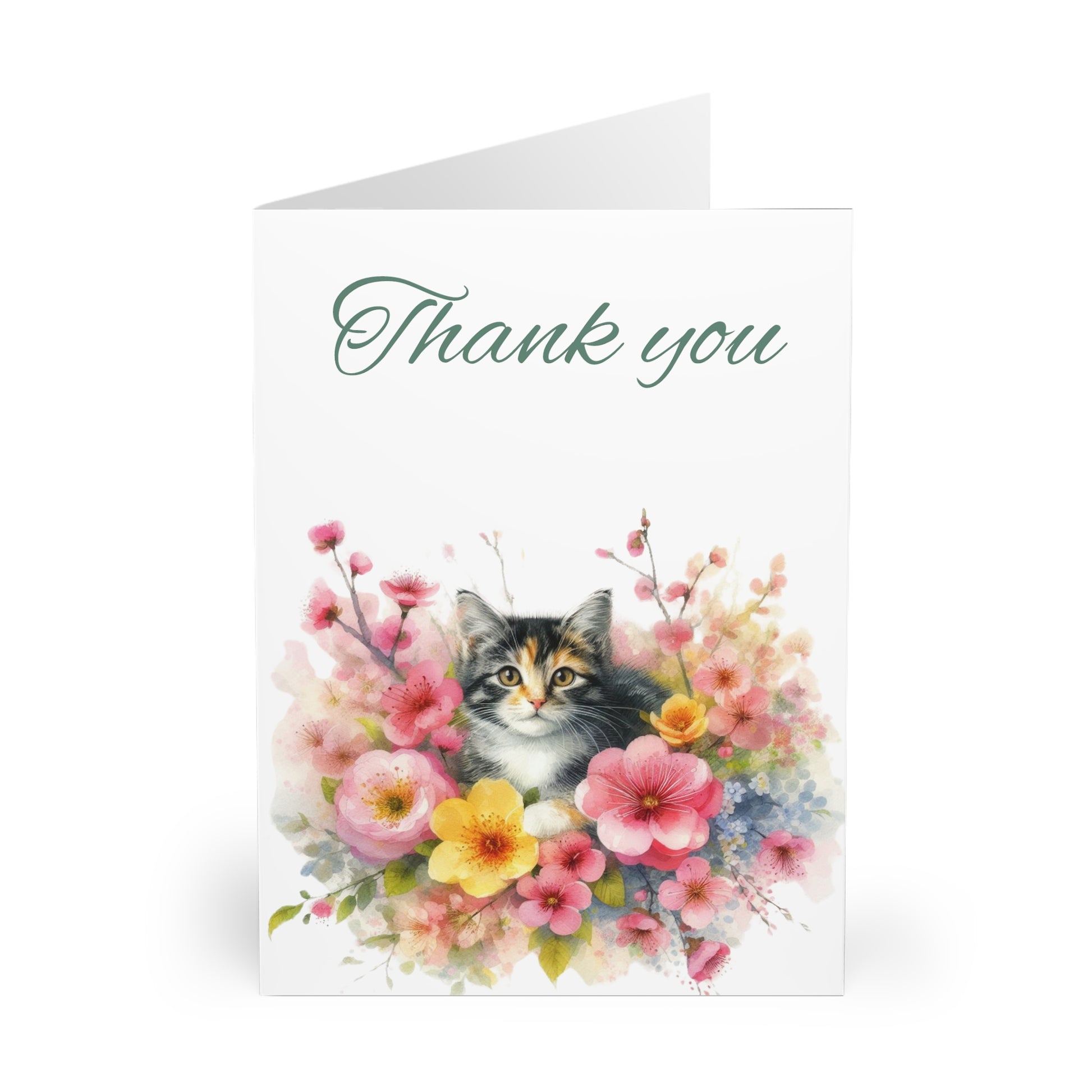 Cat Thank You Cards - Set of 5 - Hope Valley Home