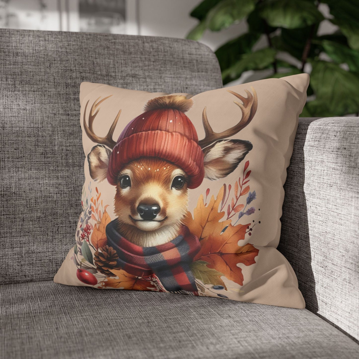 Deer Cushion Cover