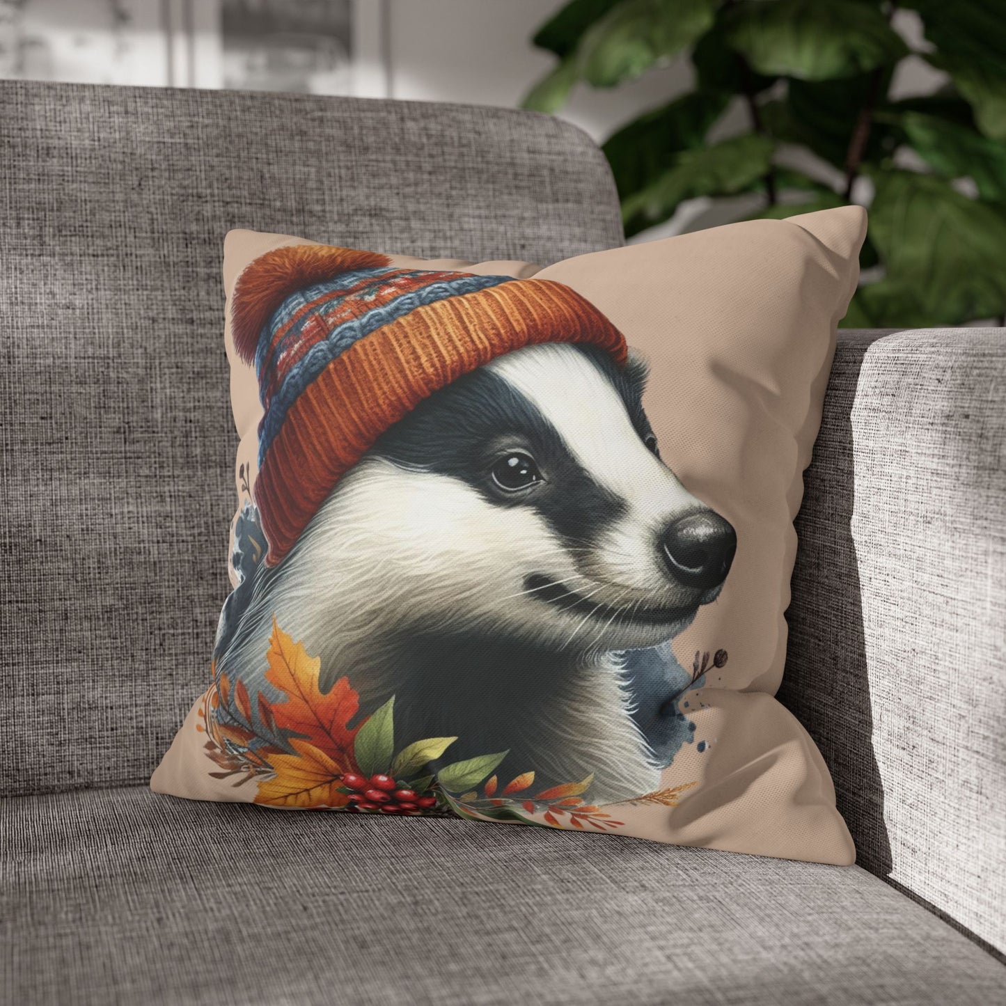 Badger Cushion Cover