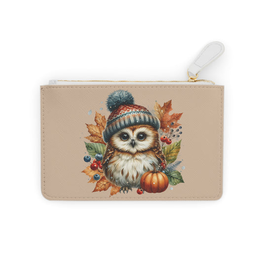 Owl Mini Clutch Bag