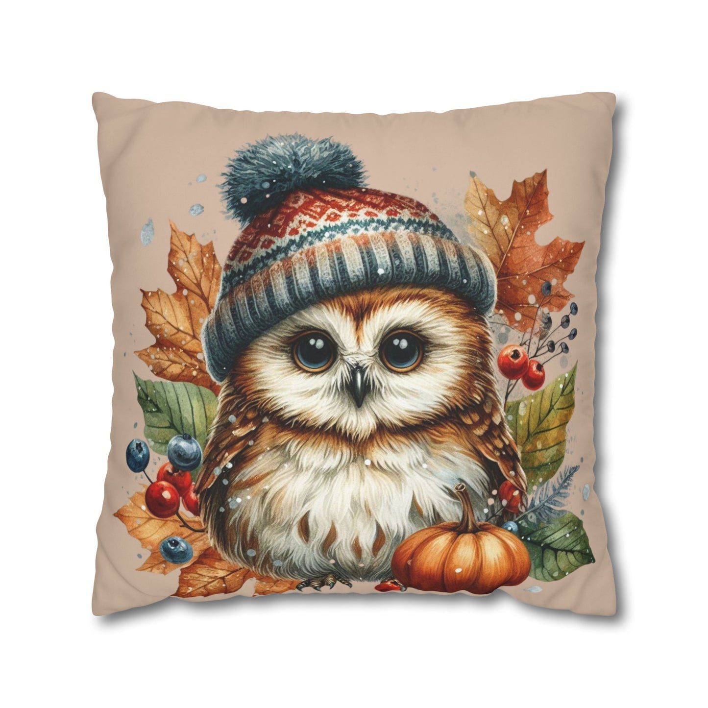 Owl Cushion Cover