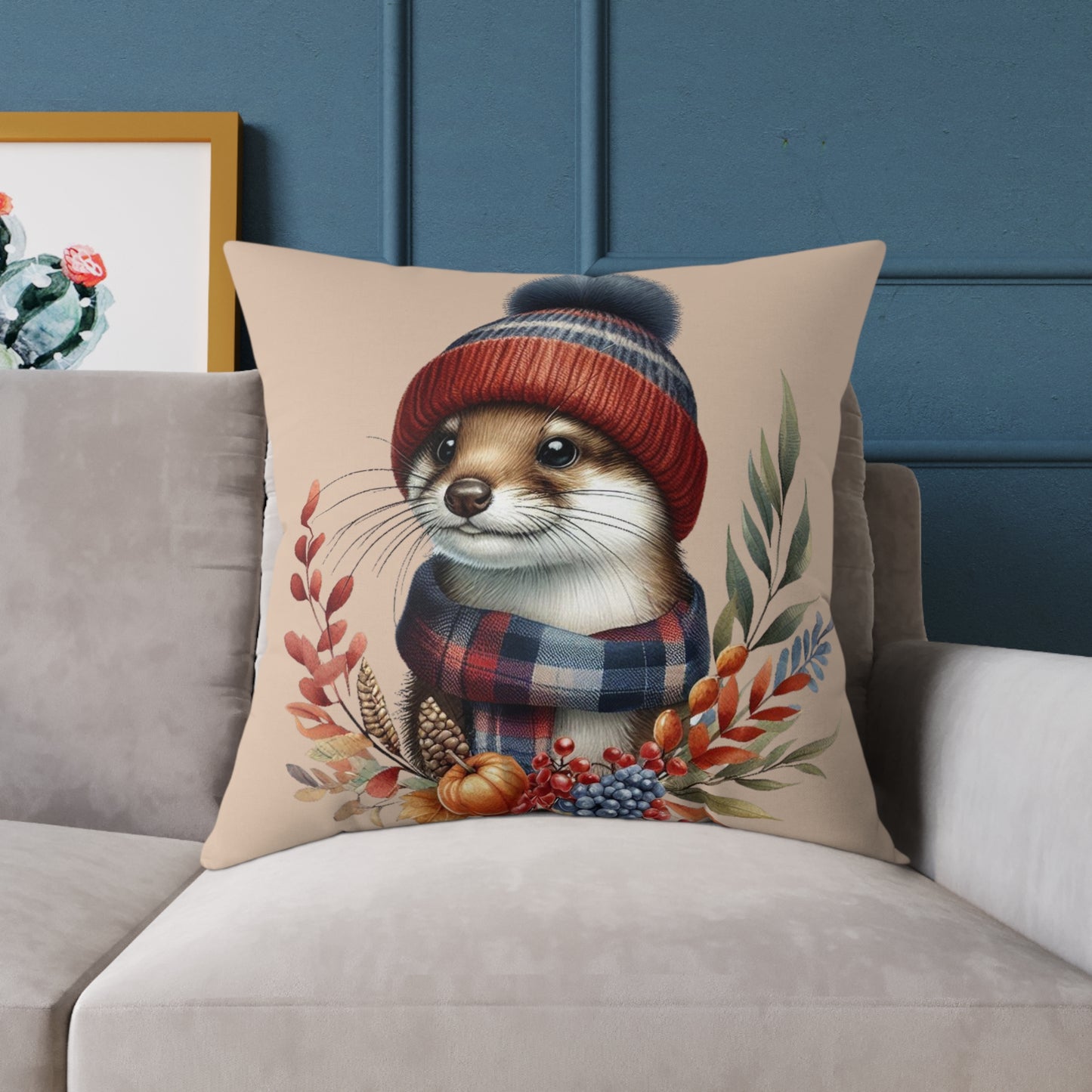 Stoat Cushion