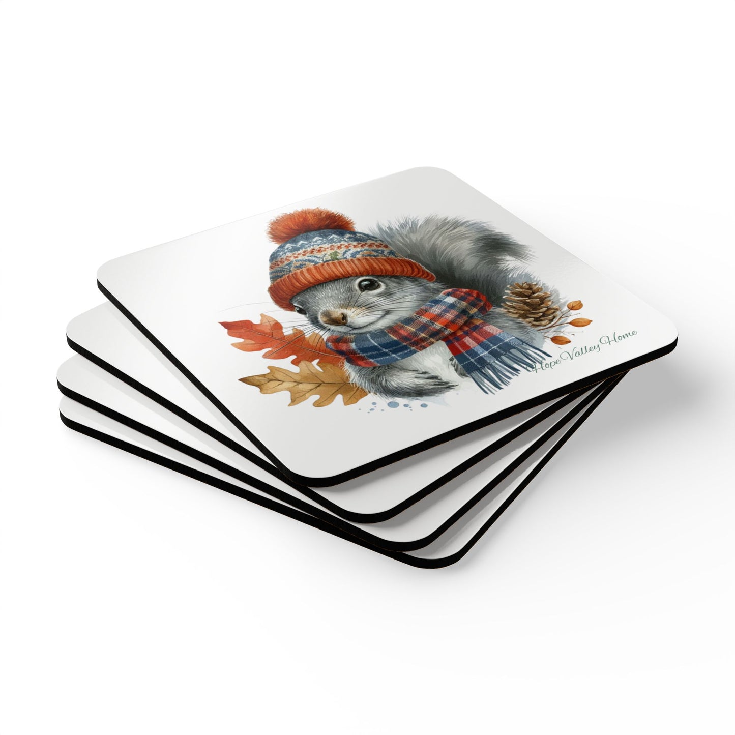 Squirrel Coaster Set