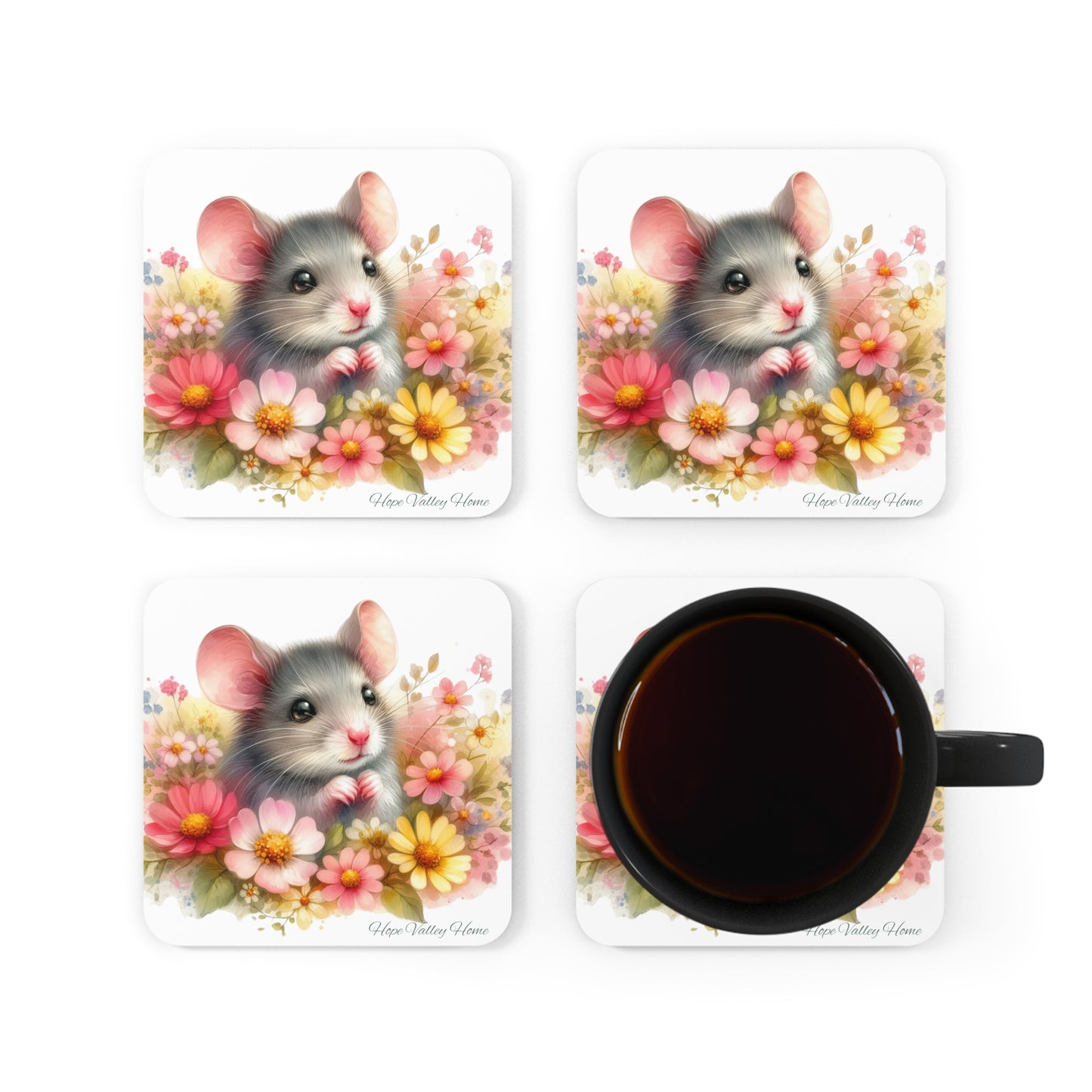 Mouse Coaster Set