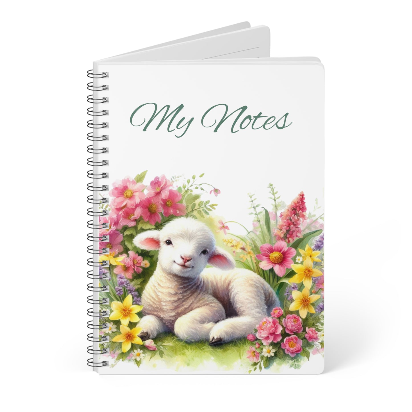 Lamb Wirobound Notebook | Stationery by Hope Valley Home