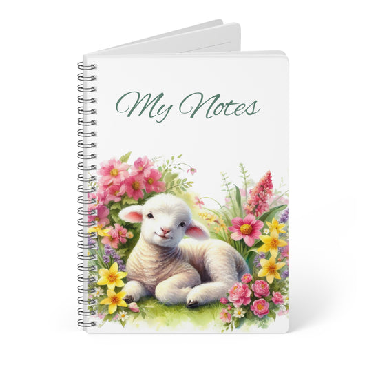 Lamb Wirobound Notebook | Stationery by Hope Valley Home
