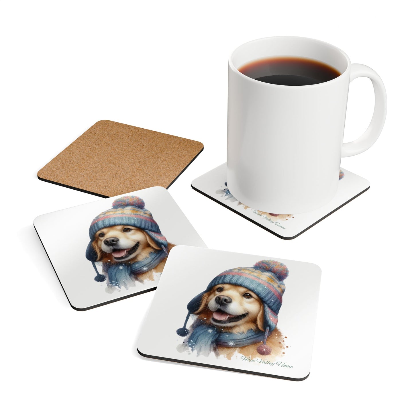 Dog Coaster Set