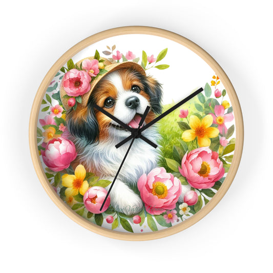 Spaniel Wall Clock | Wall Art and Giftware by Hope Valley Home