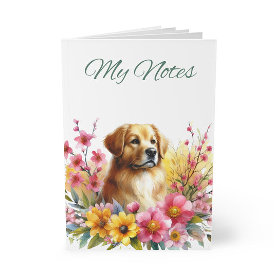 Golden Retriever Notebook | Stationery by Hope Valley Home