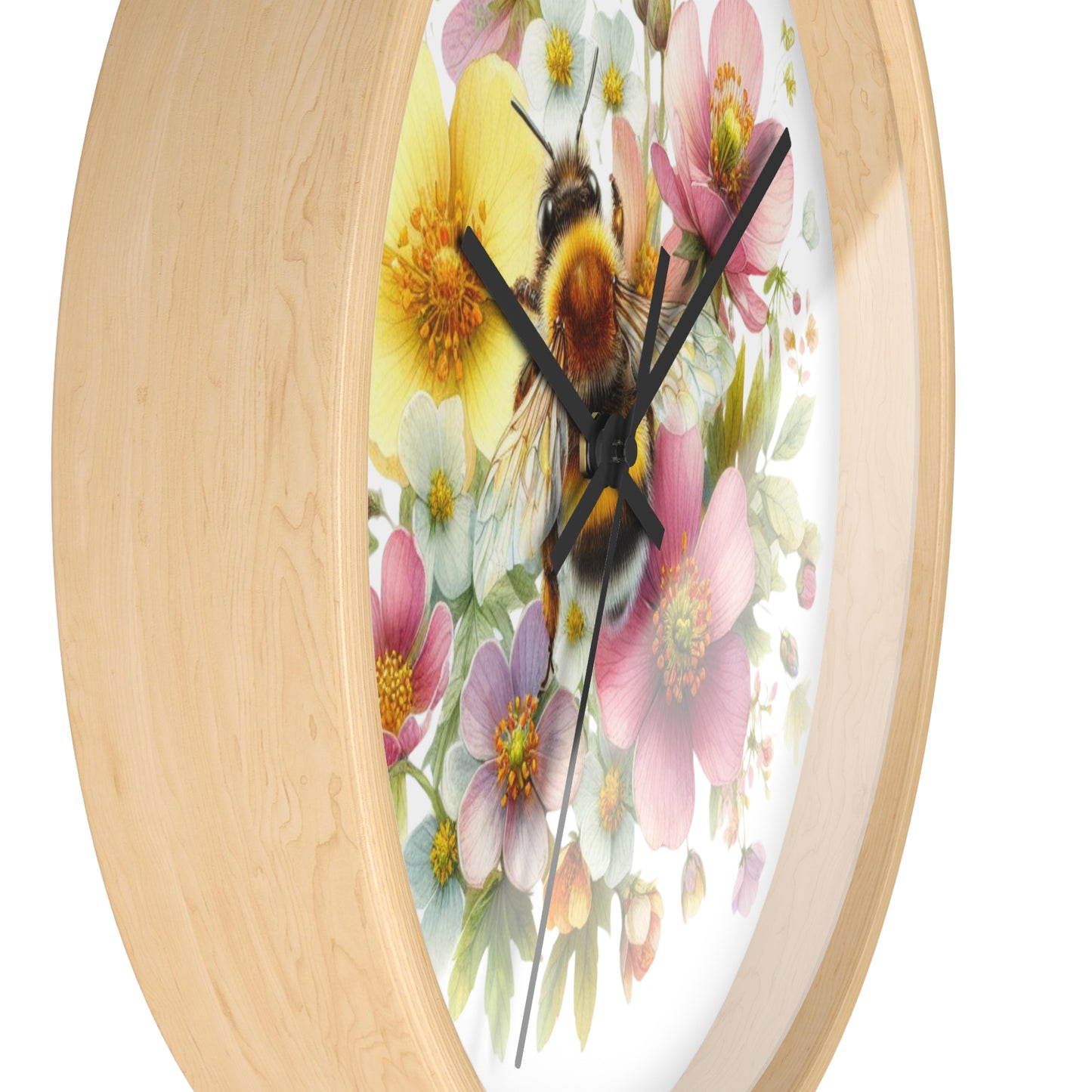 Bee Wall Clock | Wall Art and Giftware by Hope Valley Home - Hope Valley Home