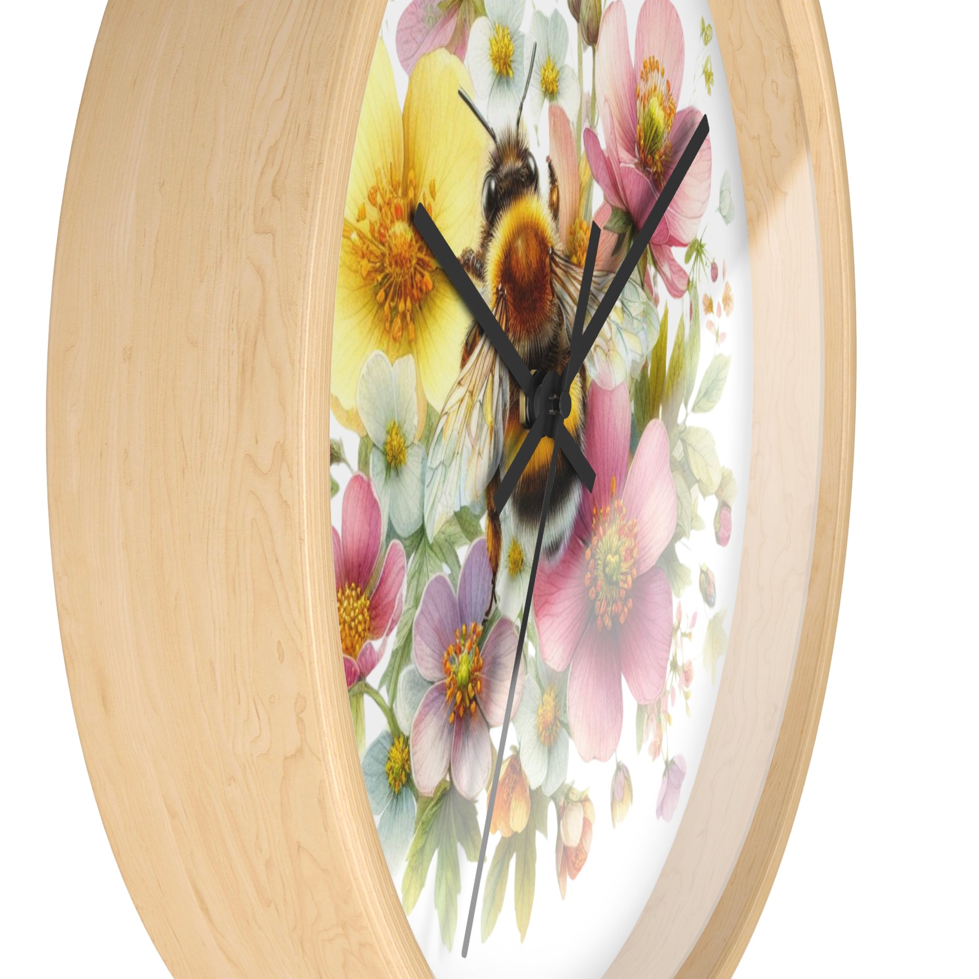 Bee Wall Clock | Wall Art and Giftware by Hope Valley Home - Hope Valley Home
