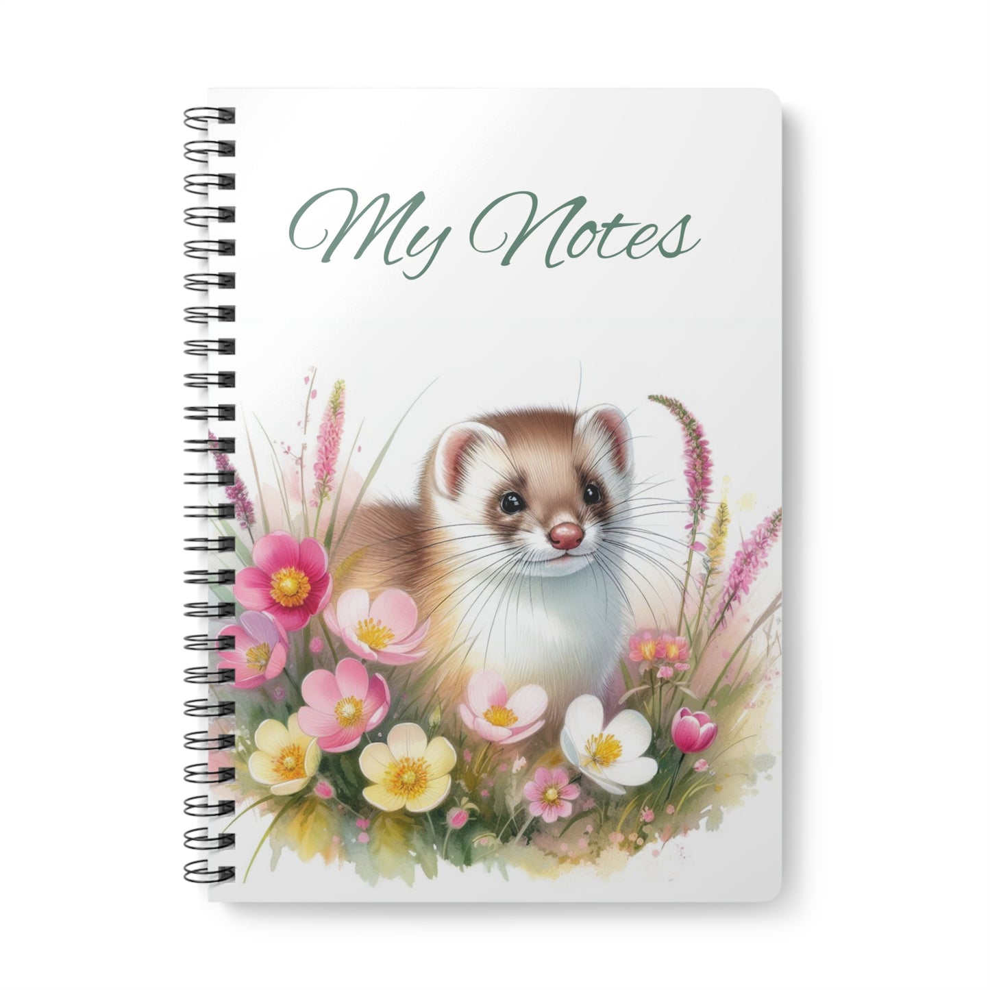 Stoat Wirobound Notebook | Stationery by Hope Valley Home
