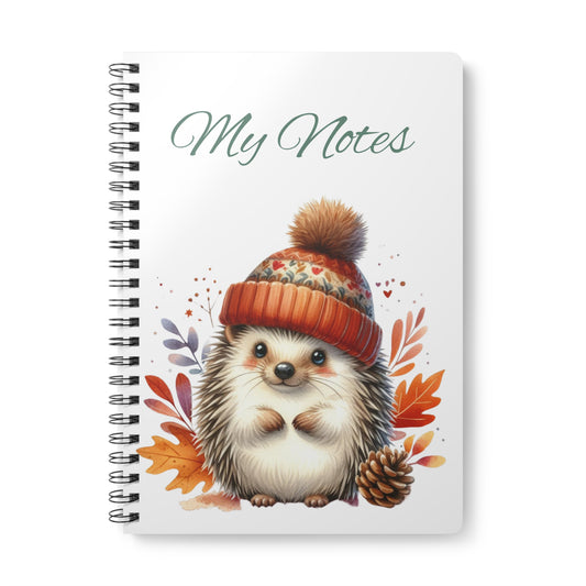 Hedgehog Wirobound Notebook