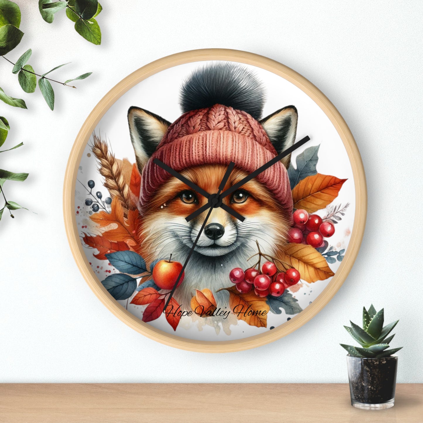 Fox Clock