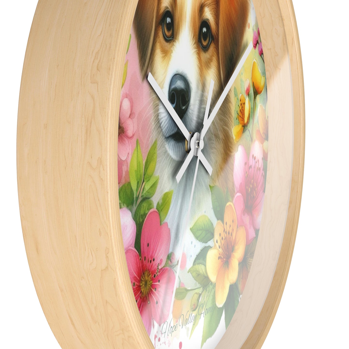 Puppy Wall Clock | Wall Art and Giftware by Hope Valley Home