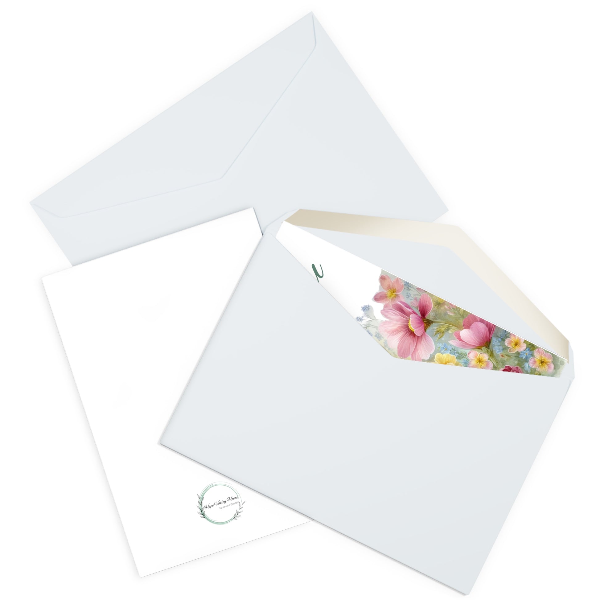 Butterfly Thank You Cards - Set of 5 - Hope Valley Home