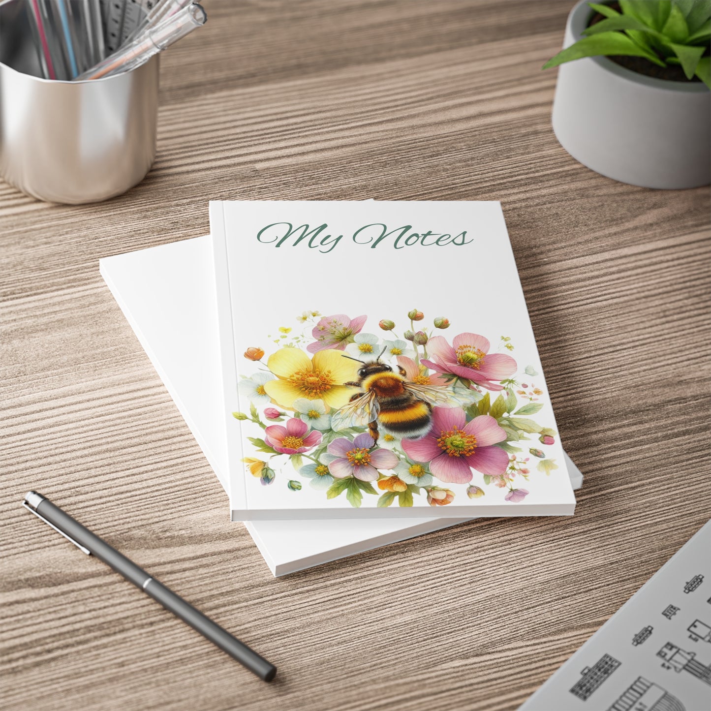 Bee Softback Notebook | Stationery by Hope Valley Home