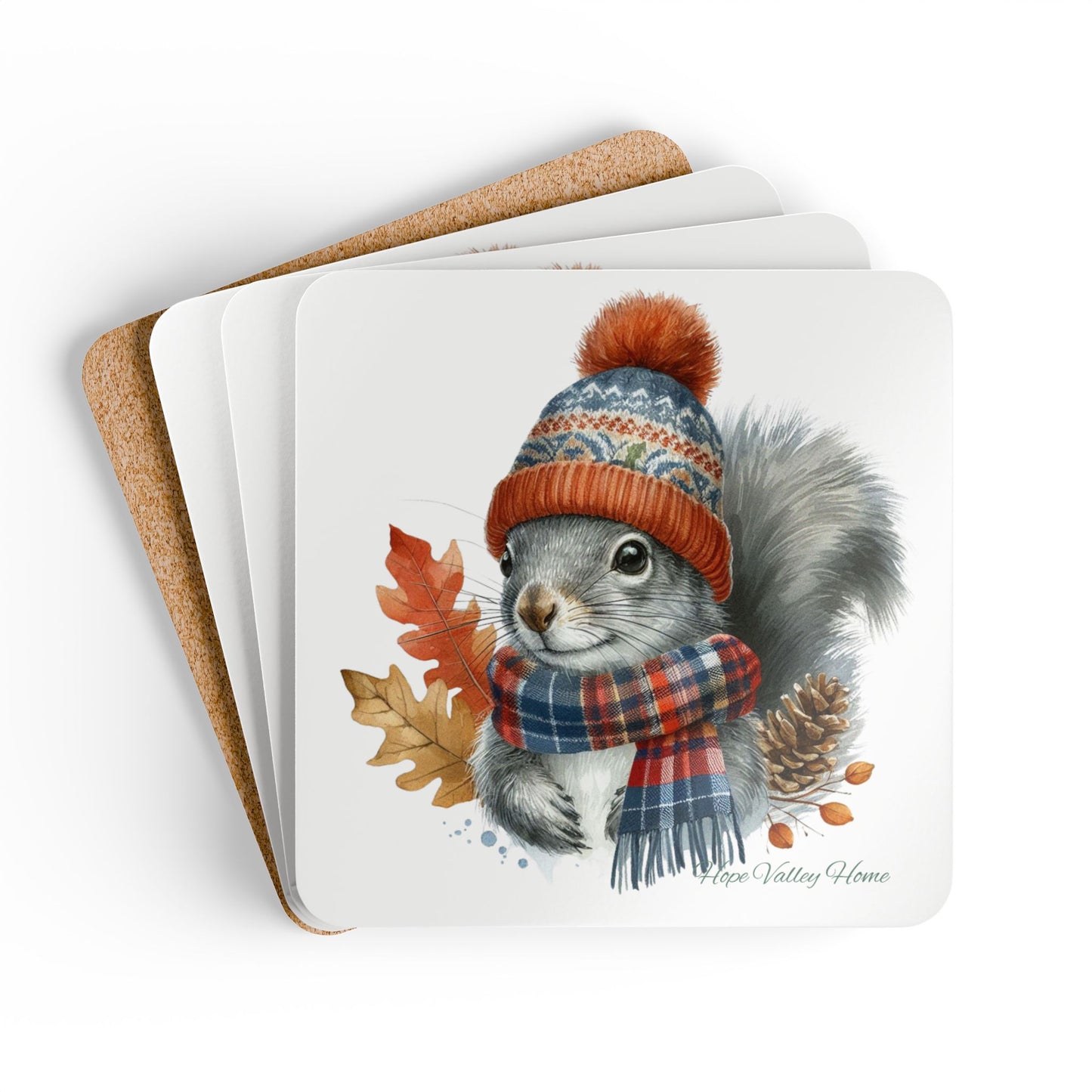 Squirrel Coaster Set