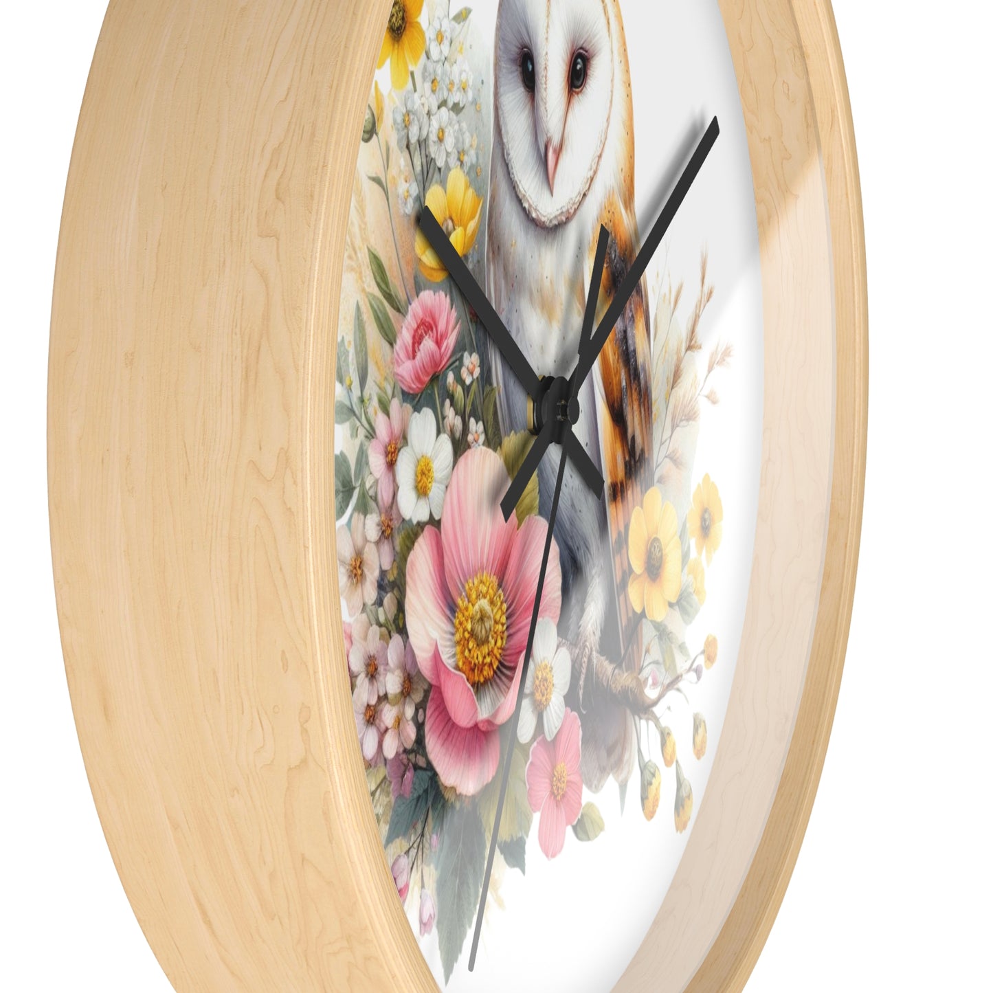 Barn Owl Wall Clock | Wall Art and Giftware by Hope Valley Home