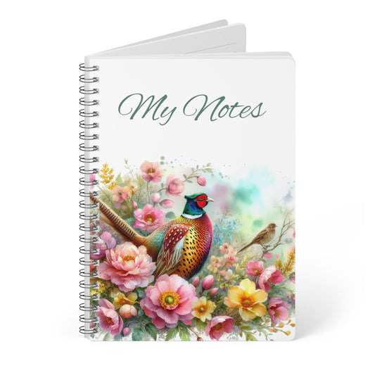 Pheasant Wirobound Notebook | Stationery by Hope Valley Home