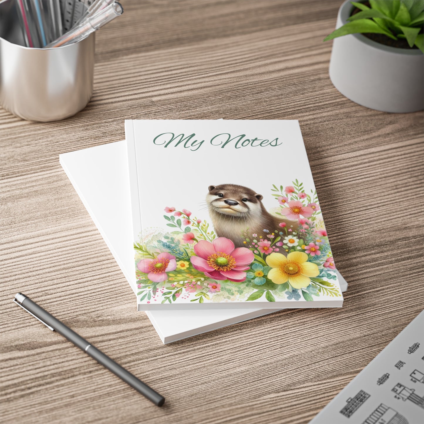 Otter Softback Notebook | Stationery by Hope Valley Home