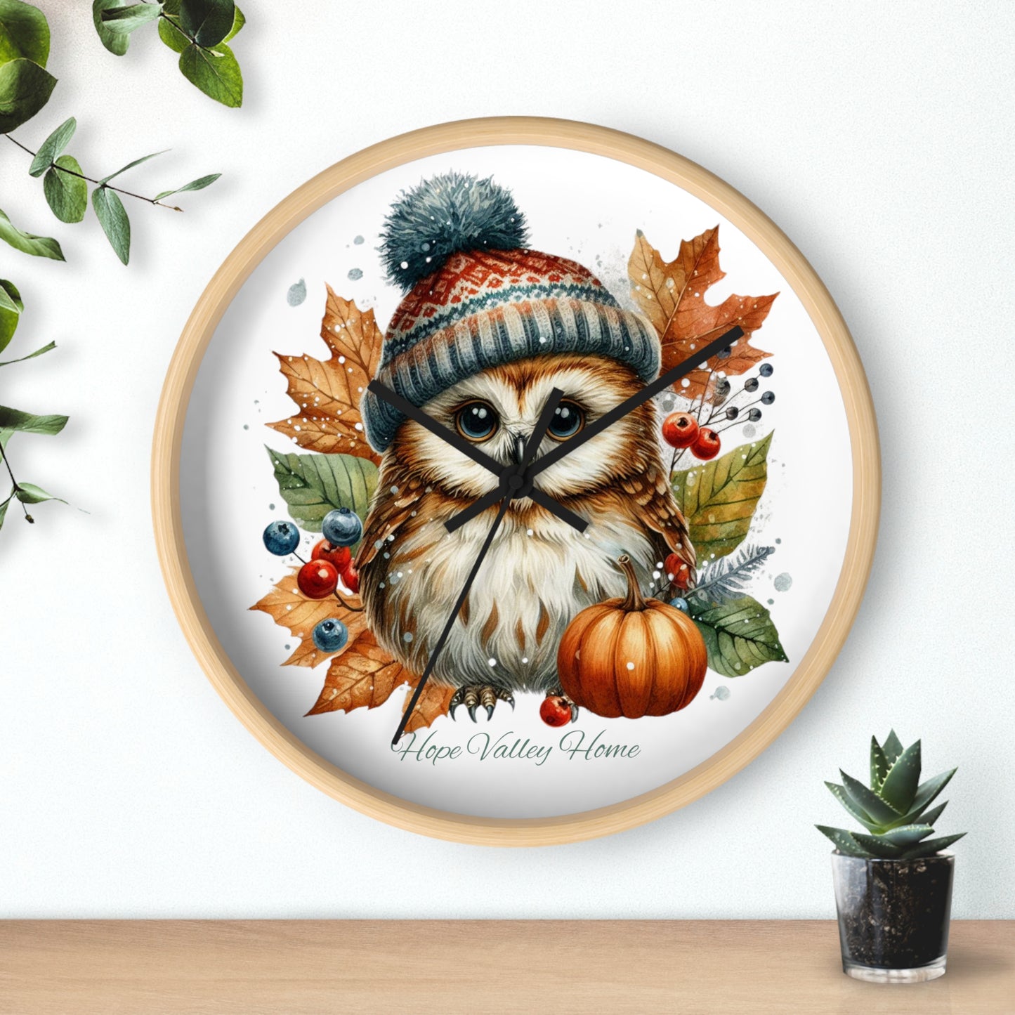 Owl Clock