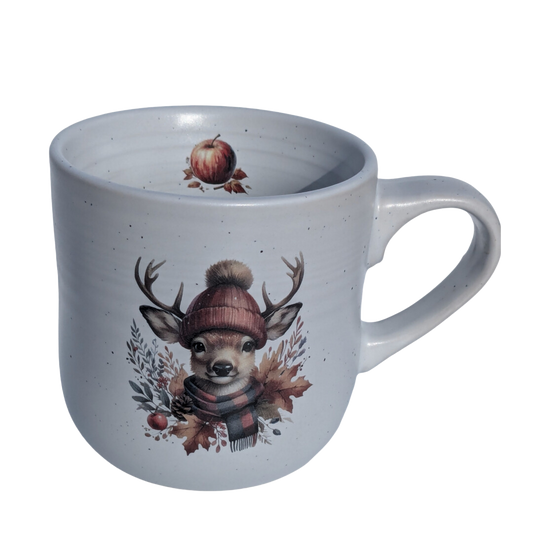 "Stay warm, my deer" Mug