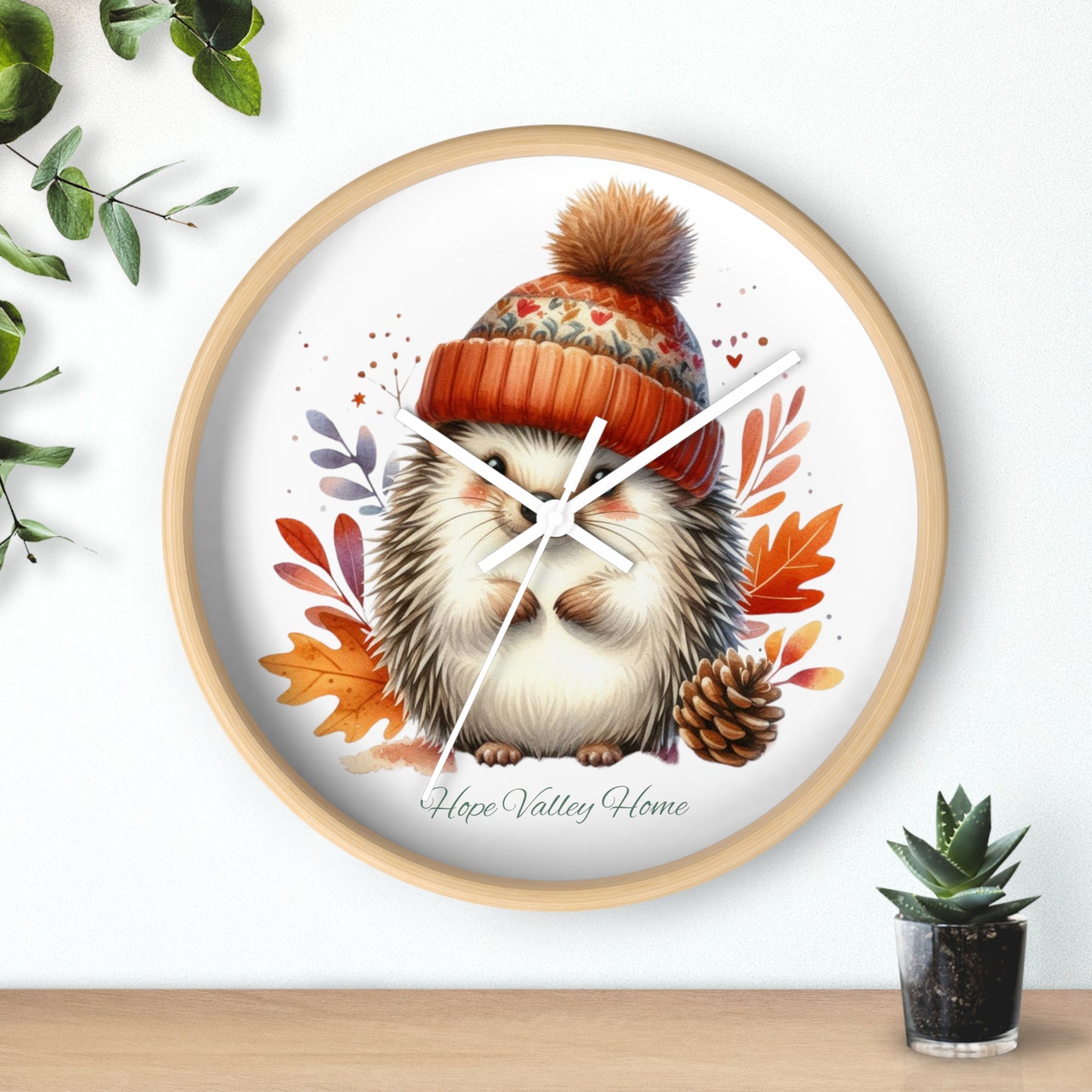 Hedgehog Clock