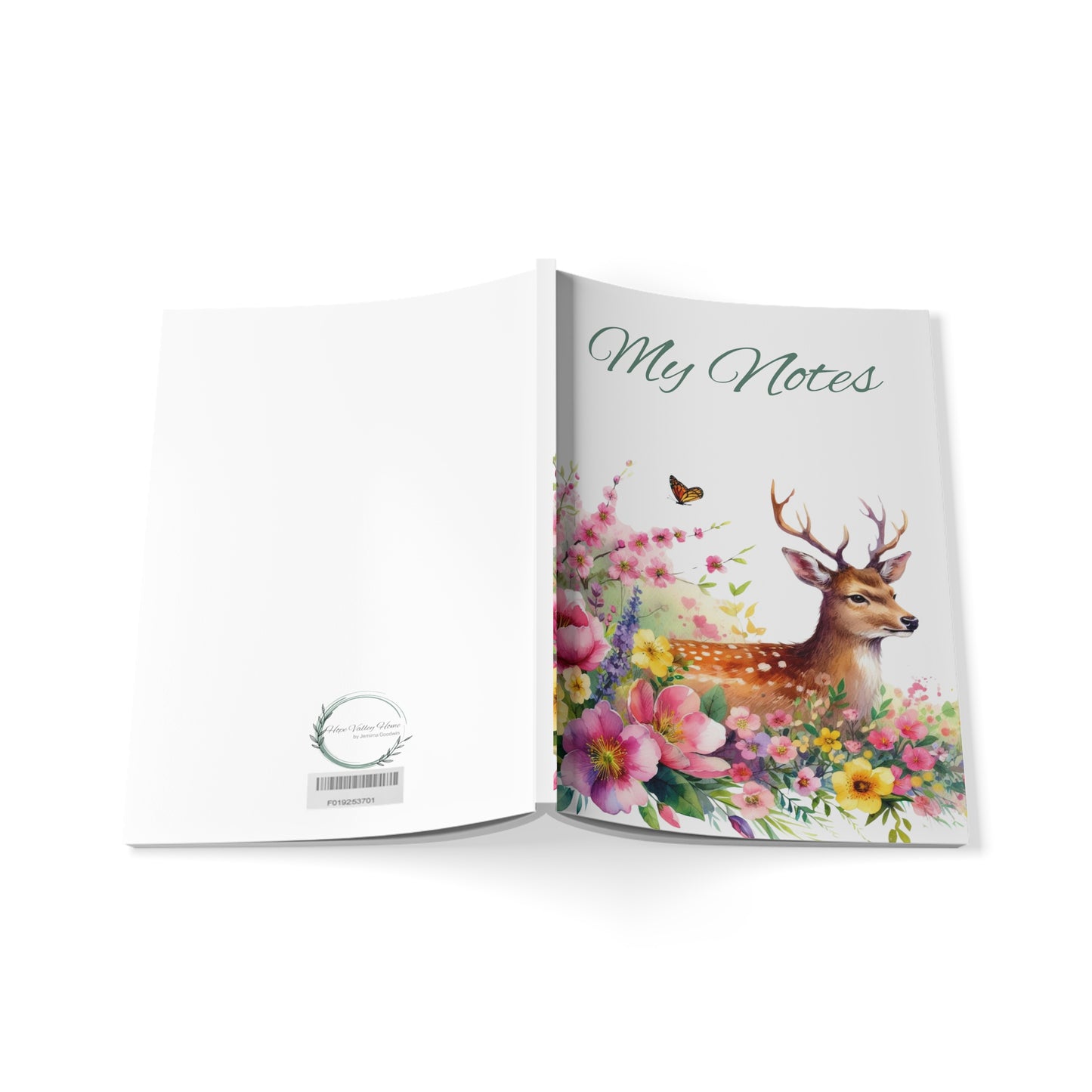 Deer Softback Notebook | Stationery by Hope Valley Home